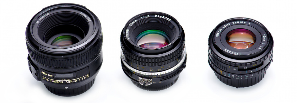 Comparing (my) Nikkor 50mm f/1.8 lenses